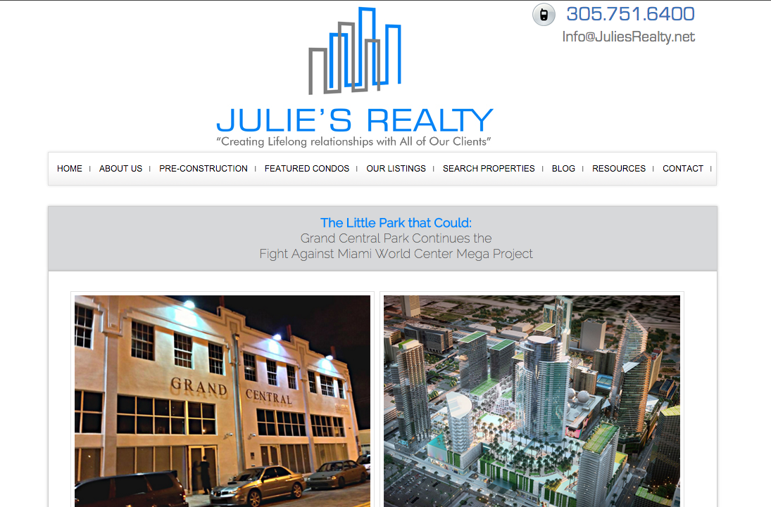 Grand Central Vs. Miami World Center    Julie s Realty    Julie s Realty