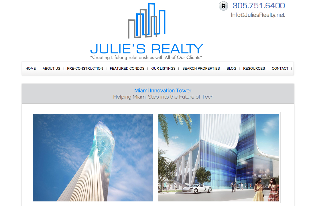 Miami Innovation Tower    Julie s Realty    Julie s Realty